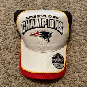 New England Patriots Super Bowl XXXVIII Champion Hat